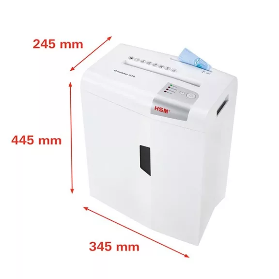 Iratmegsemmisítő HSM Shredstar X10 konfetti 10 lap Iratmegsemmisítő HSM Shredstar X10 konfetti 10 lap