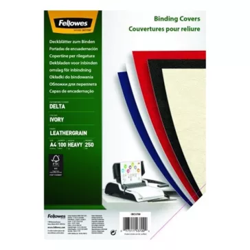 Hátlap FELLOWES Delta A/4 250 g matt elefántcsont 100/csom