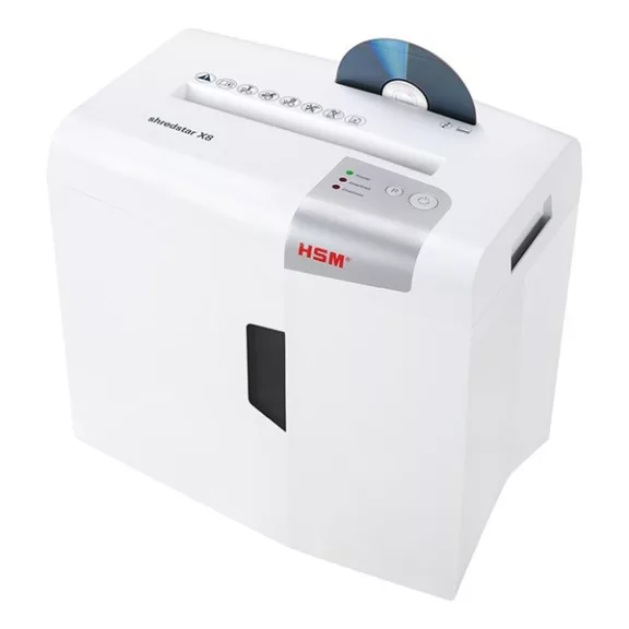 Iratmegsemmisítő HSM Shredstar X8 konfetti 8 lap Iratmegsemmisítő HSM Shredstar X8 konfetti 8 lap