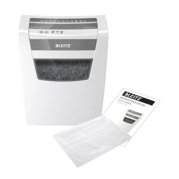   Iratmegsemmisítő LEITZ IQ Home Office konfetti P4 10 lap fehér