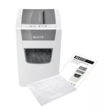   Iratmegsemmisítő LEITZ IQ Slim Home Office konfetti P4 10 lap fehér