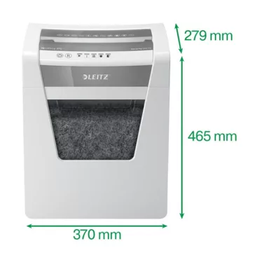   Iratmegsemmisítő LEITZ IQ Office mikrokonfetti P5 10 lap fehér