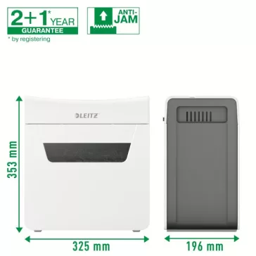   Iratmegsemmisítő LEITZ IQ Protect Premium 6X konfetti 6 lap