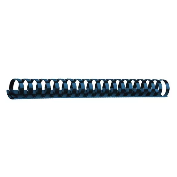 Iratspirál műanyag FELLOWES 14mm kék műanyag spirál 81-100 lap 100 darabos Iratspirál műanyag FELLOWES 14mm kék műanyag spirál 81-100 lap 100 darabos