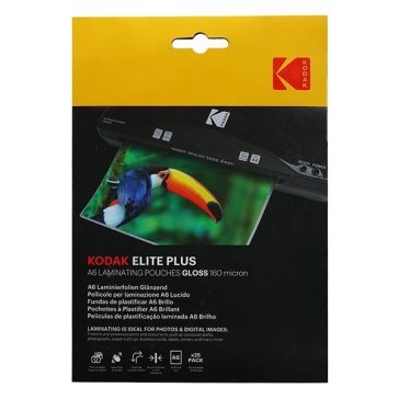 Lamináló fólia KODAK A/6 160 mikron fényes 25 lapos