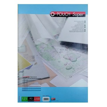   Lamináló fólia OPUS A/3 303x426mm 125 mikron fényes 100/dob