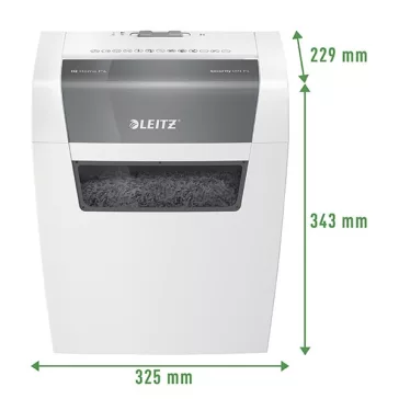   Iratmegsemmisítő LEITZ IQ Home Paper konfetti P4 6 lap fehér