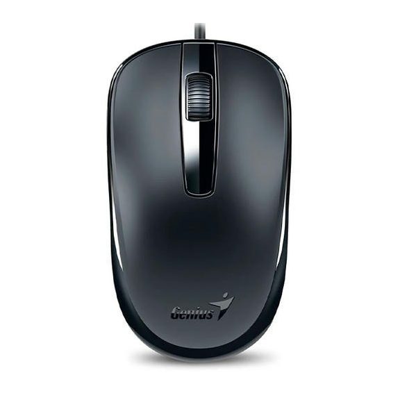 Egér vezetékes GENIUS DX-120 USB fekete