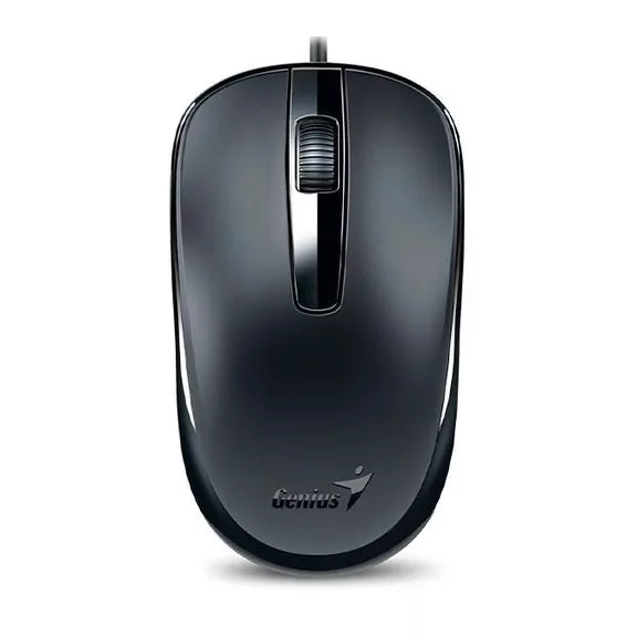 Egér vezetékes GENIUS DX-120 USB fekete Egér vezetékes GENIUS DX-120 USB fekete