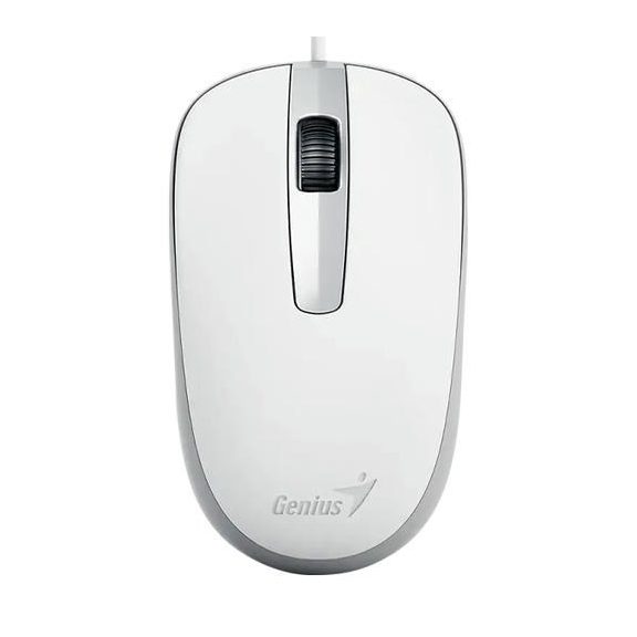 Egér vezetékes GENIUS DX-120 USB fehér