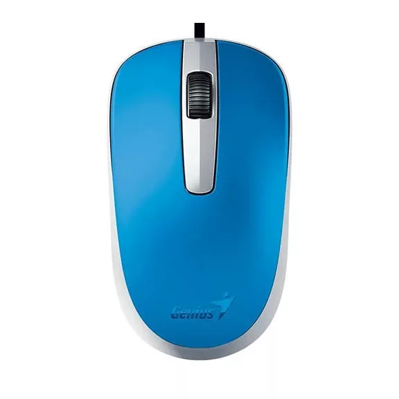 Egér vezetékes GENIUS DX-120 USB kék Egér vezetékes GENIUS DX-120 USB kék