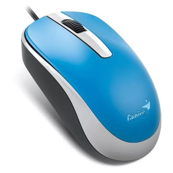 Egér vezetékes GENIUS DX-120 USB kék Egér vezetékes GENIUS DX-120 USB kék