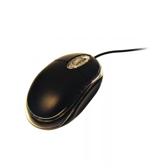 Egér vezetékes SILVERLINE OM-290 USB fekete Egér vezetékes SILVERLINE OM-290 USB fekete
