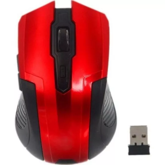 Egér vezeték nélküli SILVERLINE RF-107 USB piros Egér vezeték nélküli SILVERLINE RF-107 USB piros
