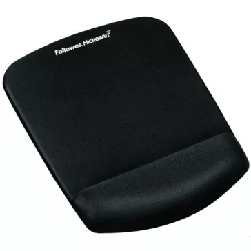   Egéralátét habtöltésű csuklótámasszal FELLOWES PlushTouch fekete