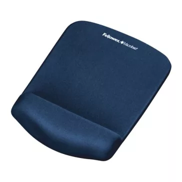   Egéralátét habtöltésű csuklótámasszal FELLOWES PlushTouch kék
