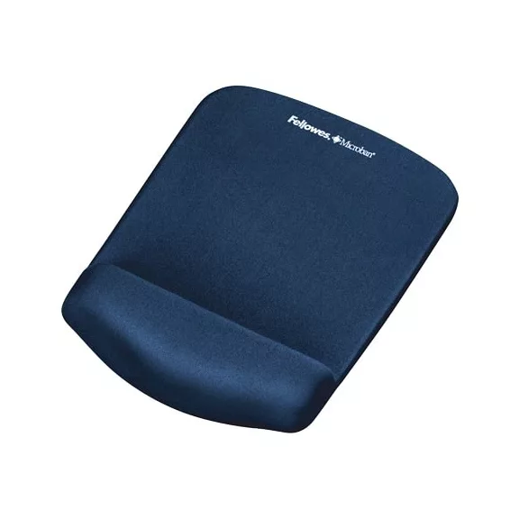 Egéralátét habtöltésű csuklótámasszal FELLOWES PlushTouch kék Egéralátét habtöltésű csuklótámasszal FELLOWES PlushTouch kék