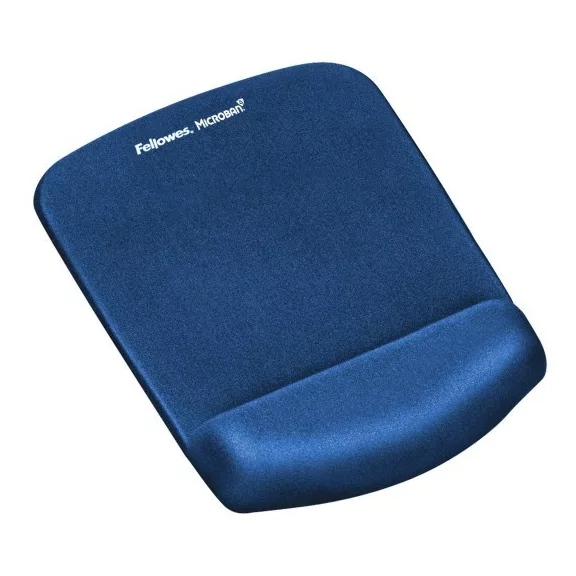 Egéralátét habtöltésű csuklótámasszal FELLOWES PlushTouch kék Egéralátét habtöltésű csuklótámasszal FELLOWES PlushTouch kék
