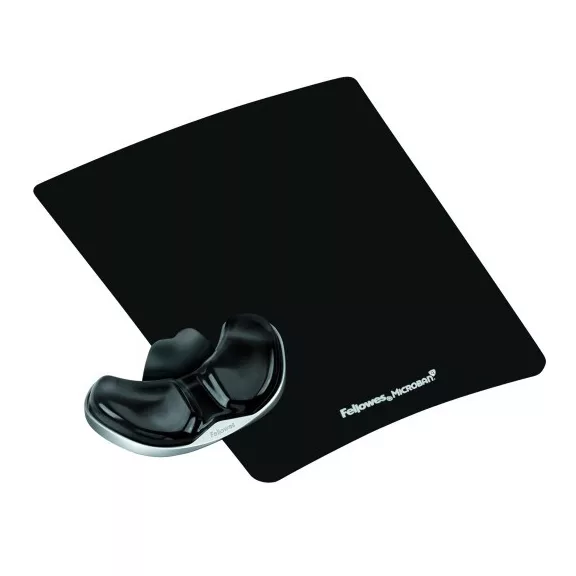 Tenyértámasz FELLOWES Health-V Crystal fekete Tenyértámasz FELLOWES Health-V Crystal fekete