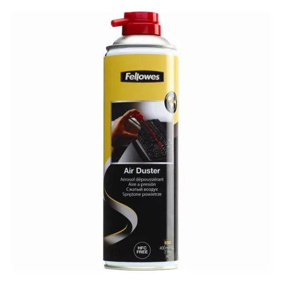 Sűrített levegő FELLOWES HFC mentes nem gyúlékony forgatható 400 ml Sűrített levegő FELLOWES HFC mentes nem gyúlékony forgatható 400 ml
