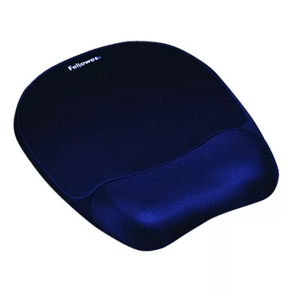 Egéralátét habtöltésű csuklótámasszal FELLOWES Memory Foam zafírkék Egéralátét habtöltésű csuklótámasszal FELLOWES Memory Foam zafírkék