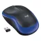 Egér vezeték nélküli LOGITECH M185 2,4 Ghz 1000 DPI kék