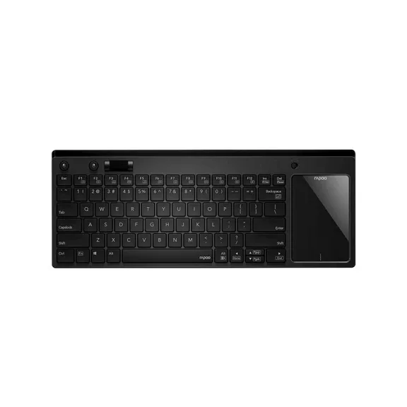 Billentyűzet vezeték nélküli RAPOO K2800 touchpad fekete Billentyűzet vezeték nélküli RAPOO K2800 touchpad fekete