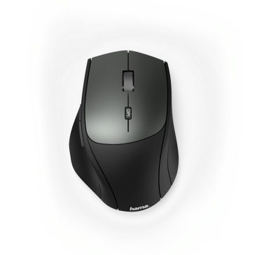   Egér vezeték nélküli HAMA MW-600 2,4 GHz + USB-C 2400 DPI fekete