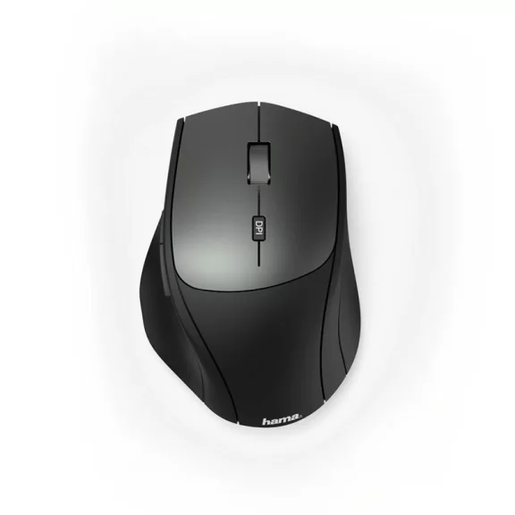 Egér vezeték nélküli HAMA MW-600 2,4 GHz + USB-C 2400 DPI fekete Egér vezeték nélküli HAMA MW-600 2,4 GHz + USB-C 2400 DPI fekete
