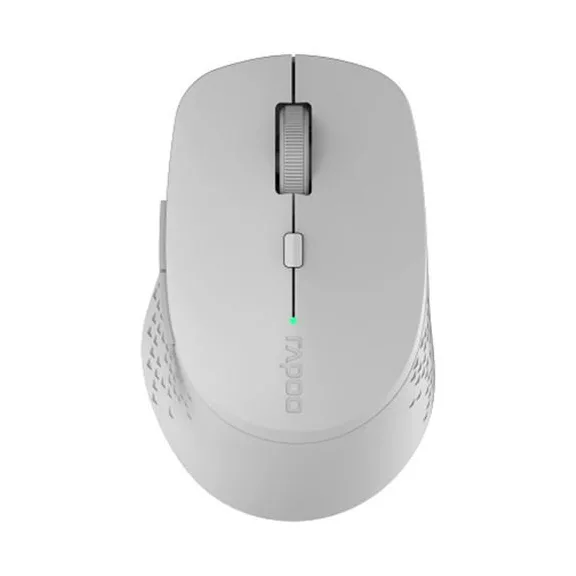 Egér vezeték nélküli RAPOO M300 bluetooth 2,4 GHz 6 gombos világosszürke Egér vezeték nélküli RAPOO M300 bluetooth 2,4 GHz 6 gombos világosszürke
