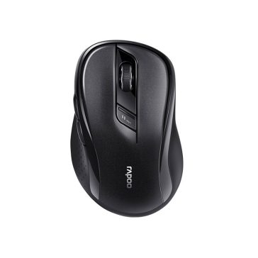   Egér vezeték nélküli RAPOO M500 bluetooth 2,4 GHz 6 gombos fekete