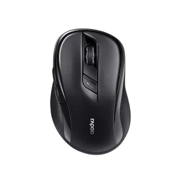   Egér vezeték nélküli RAPOO M500 bluetooth 2,4 GHz 6 gombos fekete