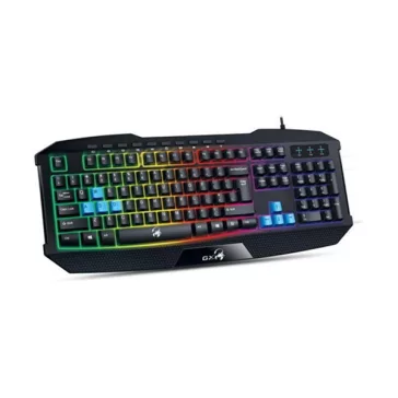   Billentyűzet vezetékes GENIUS Scorpion K215 USB háttérvilágítással