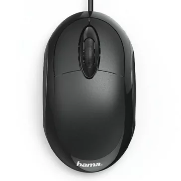 Egér vezetékes HAMA MC-100 USB fekete