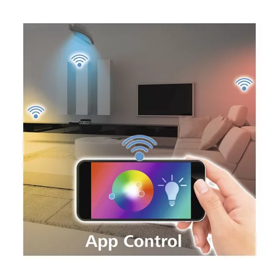 LED izzó HAMA E14 4,5W RGB okos WIFI LED izzó HAMA E14 4,5W RGB okos WIFI