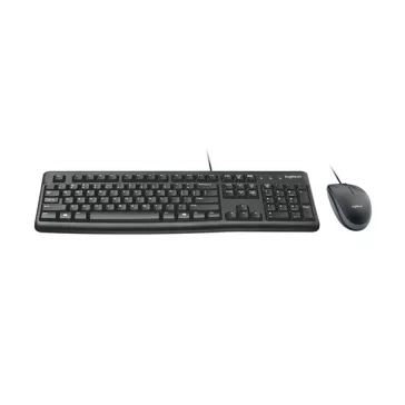   Billentyűzet + egér vezetékes LOGITECH MK120 HUN USB fekete