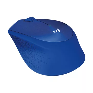   Egér vezeték nélküli LOGITECH M330 Silent 2,4 Ghz 1000 DPI kék