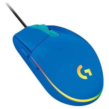   Egér vezetékes LOGITECH G102 LightSync USB 6 gombos 8000 DPI kék