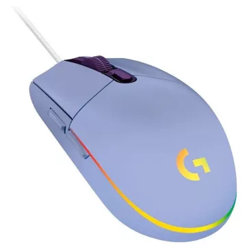   Egér vezetékes LOGITECH G102 LightSync USB 6 gombos 8000 DPI lila