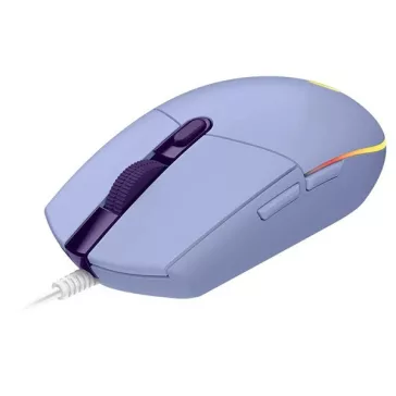   Egér vezetékes LOGITECH G102 LightSync USB 6 gombos 8000 DPI lila