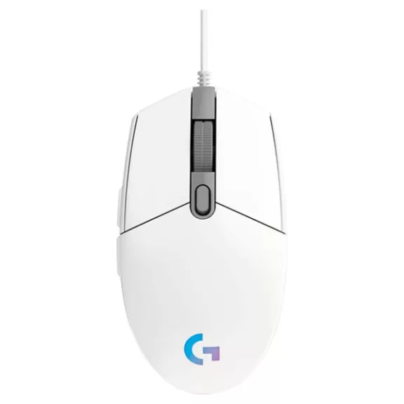 Egér vezetékes LOGITECH G203 Lightsync USB 6 gombos 8000 DPI fehér Egér vezetékes LOGITECH G203 Lightsync USB 6 gombos 8000 DPI fehér