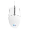 Egér vezetékes LOGITECH G203 Lightsync USB 6 gombos 8000 DPI fehér