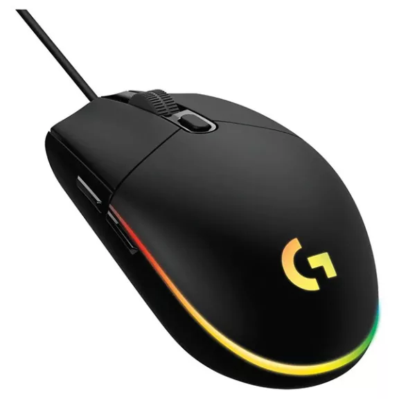 Egér vezetékes LOGITECH G203 LightSync USB 6 gombos 8000 DPI fekete Egér vezetékes LOGITECH G203 LightSync USB 6 gombos 8000 DPI fekete