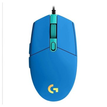   Egér vezetékes LOGITECH G203 LightSync USB 6 gombos 8000 DPI kék