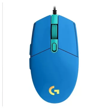   Egér vezetékes LOGITECH G203 LightSync USB 6 gombos 8000 DPI kék