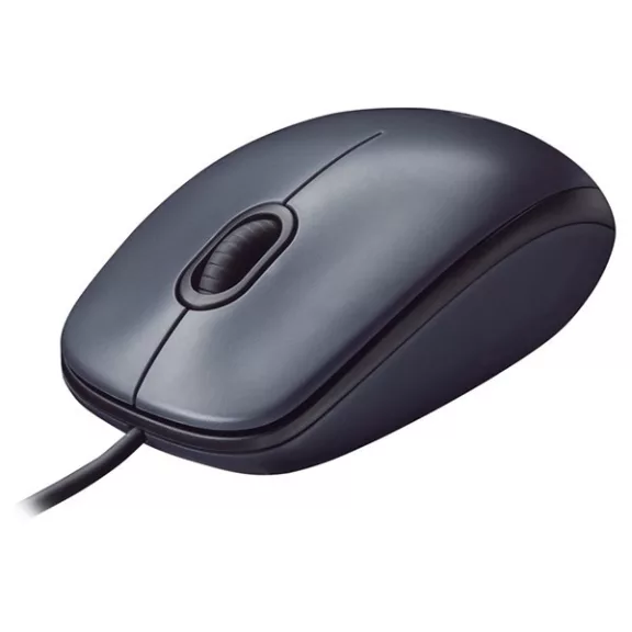 Egér vezetékes LOGITECH M100 USB 1000 DPI fekete Egér vezetékes LOGITECH M100 USB 1000 DPI fekete