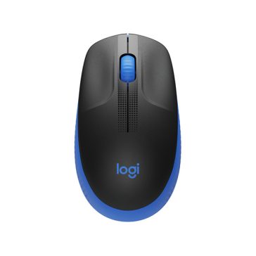 Egér vezeték nélküli LOGITECH M190 2,4 Ghz 1000 DPI kék