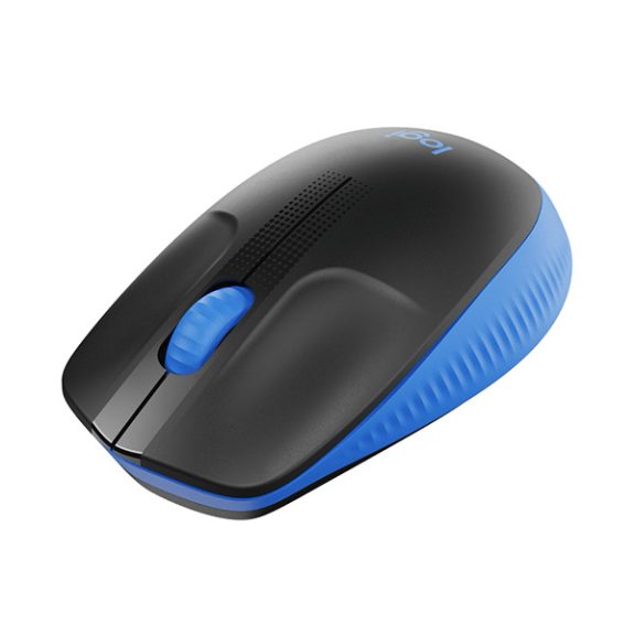 Egér vezeték nélküli LOGITECH M190 2,4 Ghz 1000 DPI kék