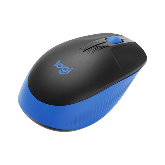 Egér vezeték nélküli LOGITECH M190 2,4 Ghz 1000 DPI kék