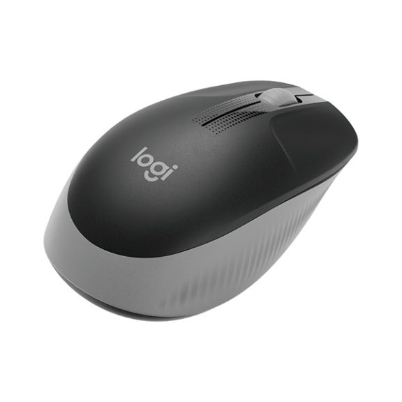 Egér vezeték nélküli LOGITECH M190 2,4 Ghz 1000 DPI szürke